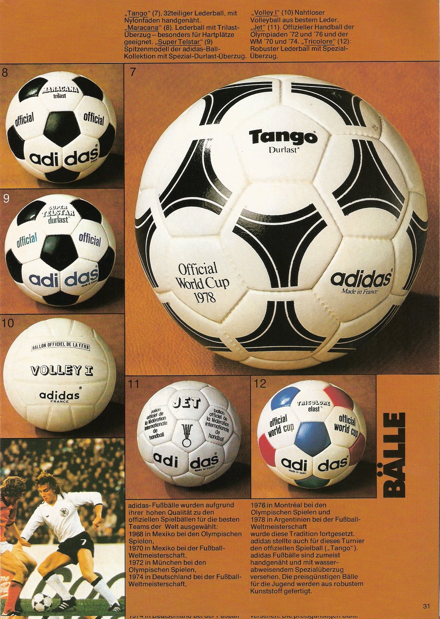 Adidas tango cheap 1978