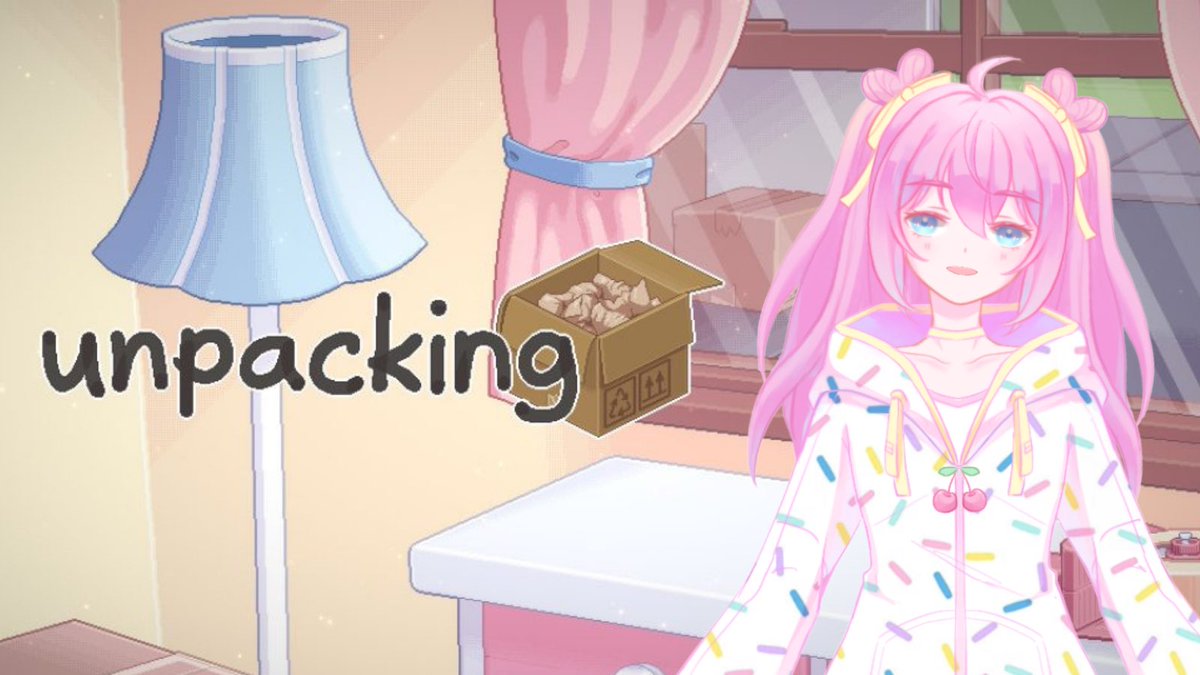 tokidokisundae's tweet photo. 📦 So excited to play @UnpackingALife tonight! I’ve been talking about it for months AND it’s #SundaeSunday eeee!

🏡 Let’s decorate and do some puzzles @ 5pm PT/8pm ET on #Twitch!

▶️ https://t.co/UoudXsX5Vo

#ENVTuber #VTuber #SupportSmallStreamers #TwitchStreamers #IndieGame https://t.co/uOo5pilI9q
