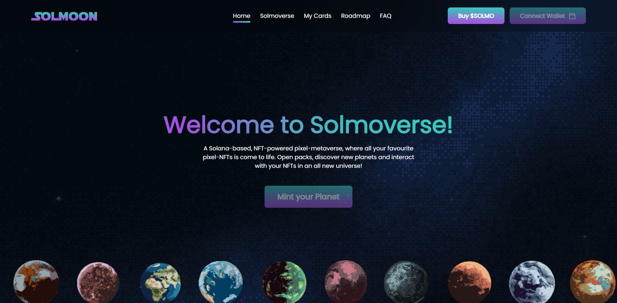 solmoonfinance's tweet image. WEBSITE IS LIVE!!! 🥳🚀

solmoonfinance.com

$SOLMO $SOL #Solana #SolanaNFT #NFTCommunity