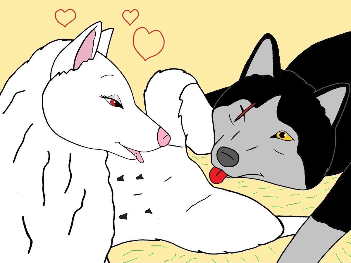 Delilah and Keiko's love moment