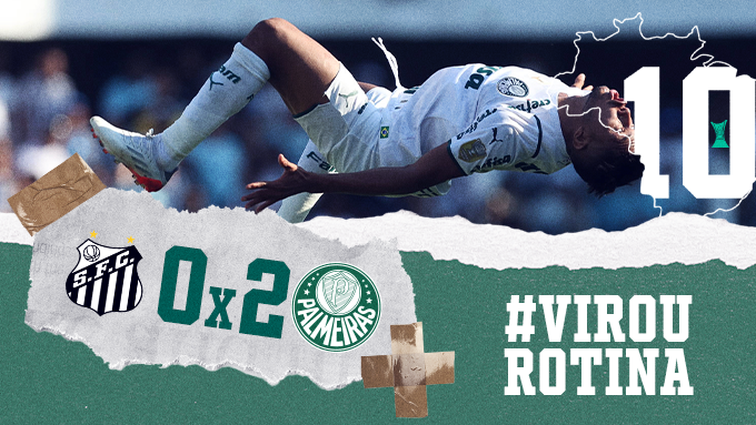 Palmeiras's tweet photo. O MEU PALMEIRAS GANHOU! 🎶🐷
Quatro jogos contra o Santos em 2021 e quatro vitórias! Não tem jeito… #VirouRotina e hoje teve mais uma! 😚
#AvantiPalestra #SANxPAL
#JuntosNoBrasileirão https://t.co/f98mxOaROG