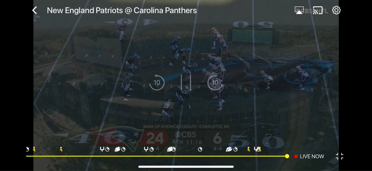 Dfnct's tweet photo. Appreciate details in the #NFLGamePass app like events in the timeline. A really good app development #NFL #NFLextra https://t.co/JIzfnA2a8Z