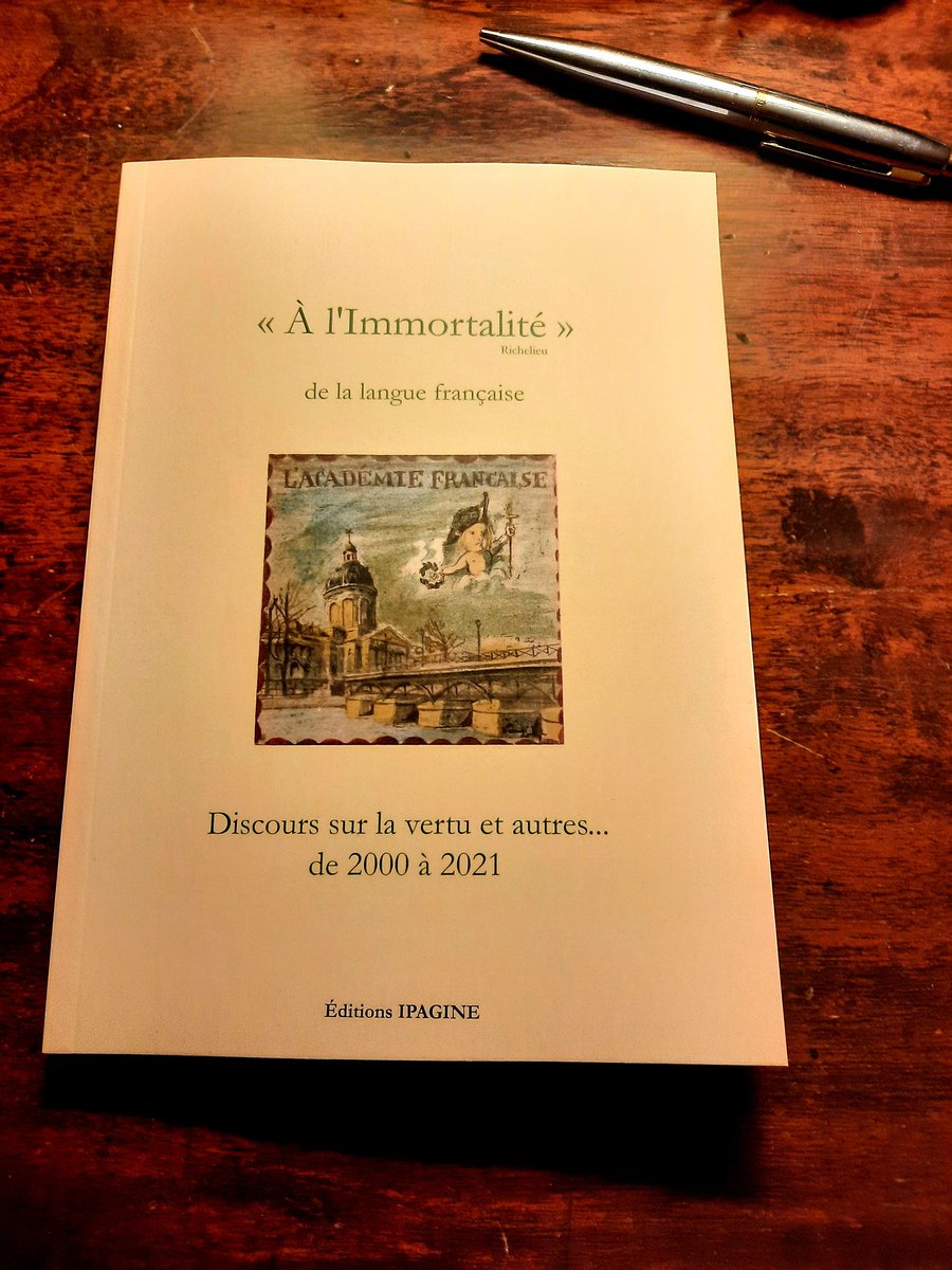 CorrierasMaude's tweet photo. Parution aux Éditions @Ipagine d'un choix de discours prononcés à  l'Académie française depuis 2000.
Très heureuse d'en avoir signé la préface en interrogeant la pertinence de cette institution dans le monde contemporain. 
#edition #parution #livre #newpublishing https://t.co/Z3iQhx6p9I