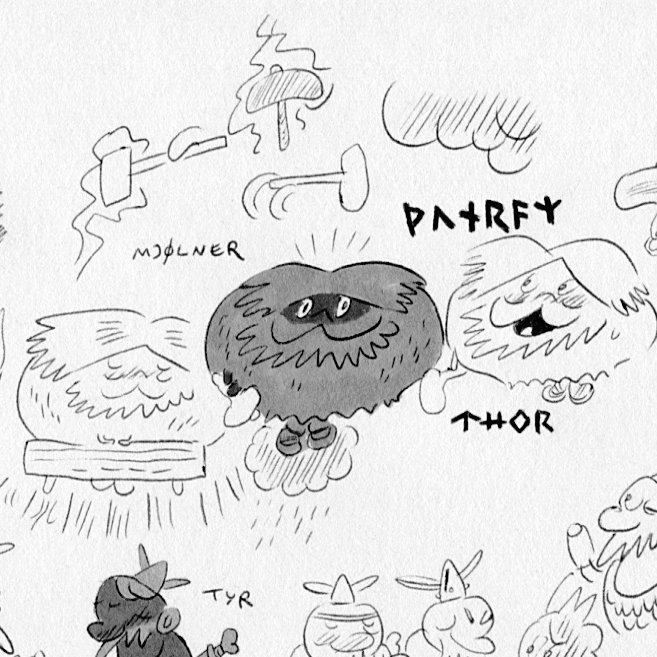 norse buddies

#thor #odin #norsemythology #sketchbook 