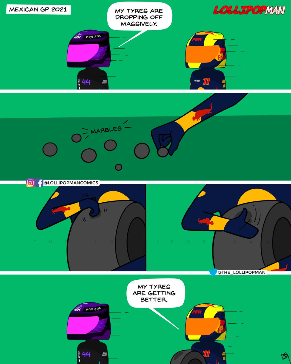 the_lollipopman's tweet photo. San Pirelli. 

#F1 #formula1 #f1memes #f1humour #f1jokes #f1funny #f1cartoon #f1comics #f12021 #lollipopman #sergioperez #lewishamilton #checoperez #mexicangp #mexicangp2021 https://t.co/7dmxT4rtte