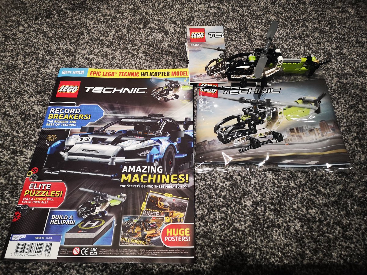 Has anyone seen this lego magazine? I picked it up today #legodad #LEGO