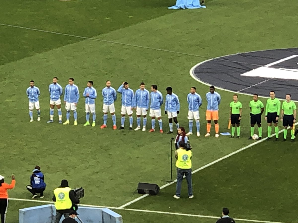 scottchurchson's tweet photo. Back in the press box for the @nycfc regular season finale against @PhilaUnion for @SpanglishSportW.

I’m absolutely missing doing these games in 80 degree weather. 👍 https://t.co/uqz5ll6ECY