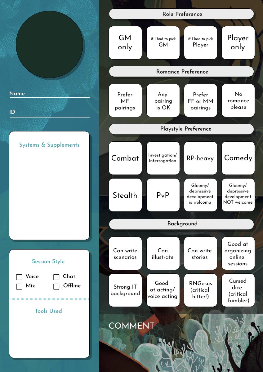 PaladinKite's tweet photo. #rpgconnect https://t.co/vKF7VXkNmy