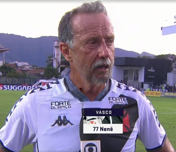 "Vou ficar até o vasco subir!"