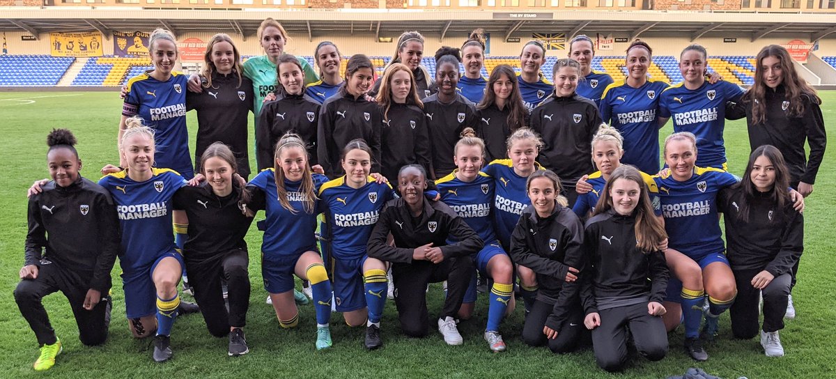 StefsSoccer's tweet photo. A great Plough Lane afternoon for the u14's as ballgirls today supporting @afcw_ladies https://t.co/qQvrmp8dOL
