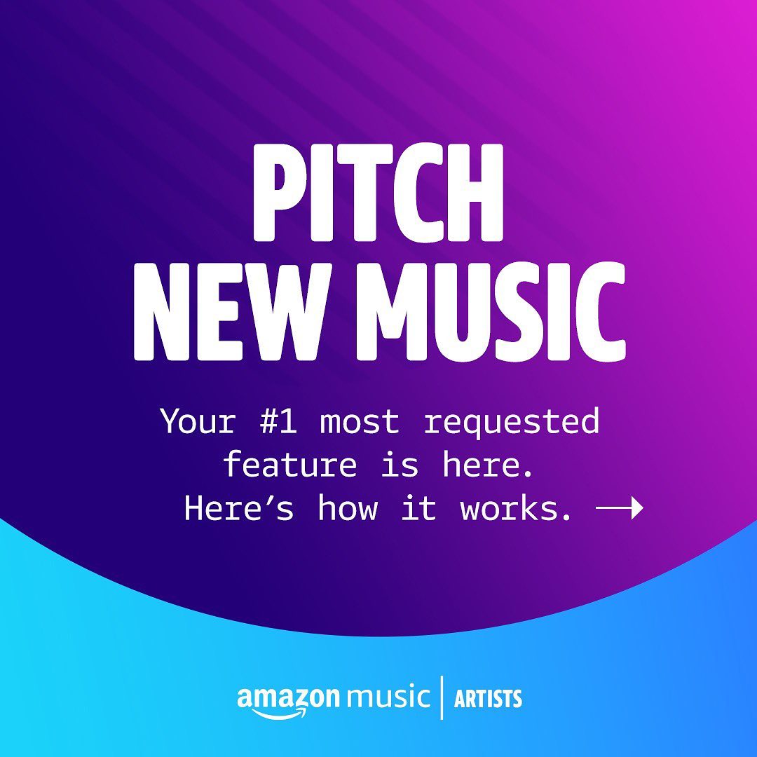 Fronic_Media's tweet photo. New Update : Artist &amp; Labels can now pitch there new Music in Amazon Playlists via Amazon Music For Artists
For more visit - https://t.co/hMjrKAUArV
(1/6)
...
#fronicmedia #freemusicdistribution #musicdistribution https://t.co/4BY4mIYclj