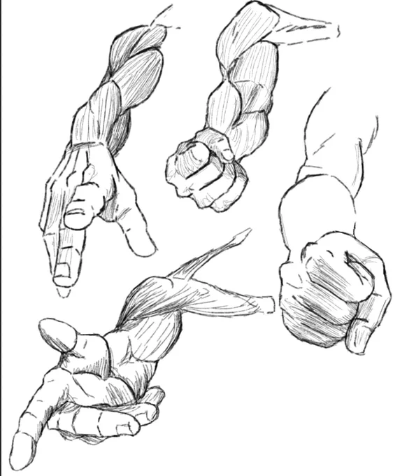 今日の #朝活 No.418

無事朝活終了!
今日は腕!前に突き出した腕を描く時、前腕の潰し方が難しいですよね。モデルとして筋肉付きの骨格人形が欲しいです。

#イラスト好きな人と繋がりたい 
#絵描きさんと繋がりたい
#今日の積み上げ
#イラスト https://t.co/DXIGzJ6J83 
