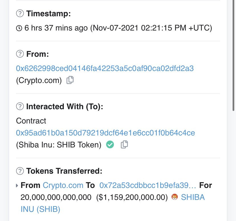 Ummm… This is an interesting transaction! 🤔

SOURCE: etherscan.io/tx/0x9cf78984c…