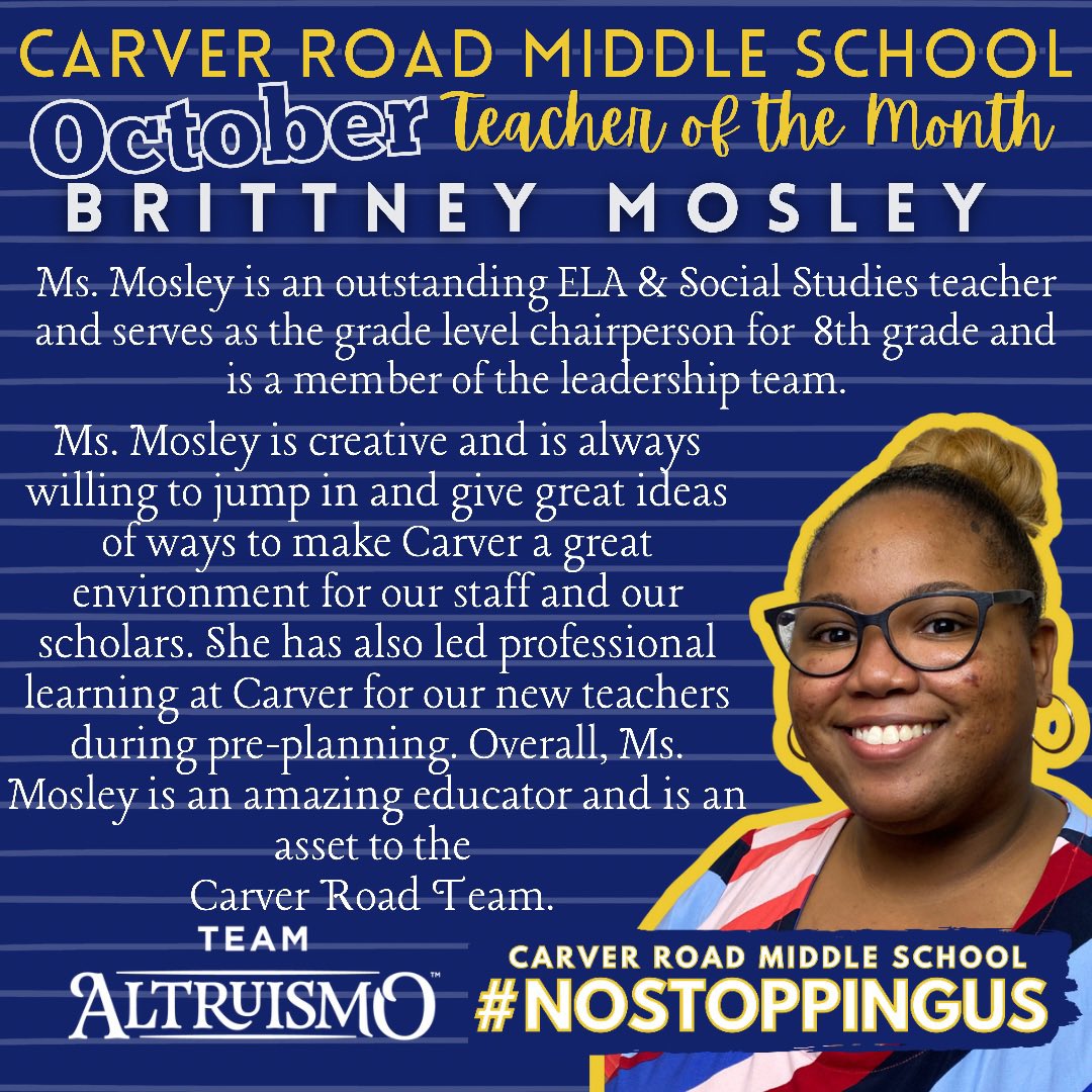 Carver Road Middle tweet media