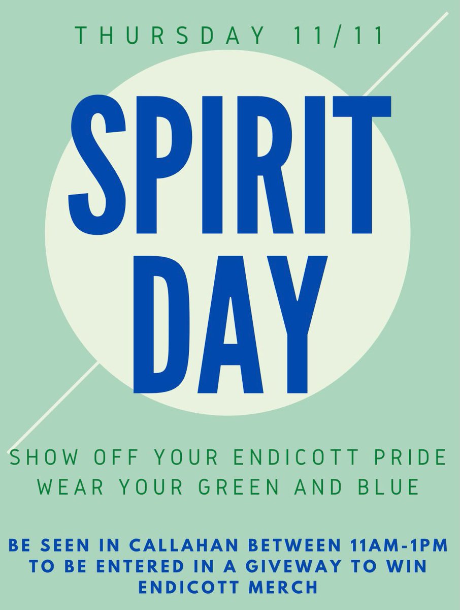 Let’s see your Gull Pride! 💚💙 This Thursday!