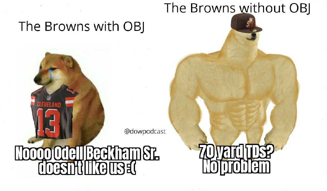 DoWPodcast's tweet photo. #Browns W https://t.co/GR5eXJXnQH