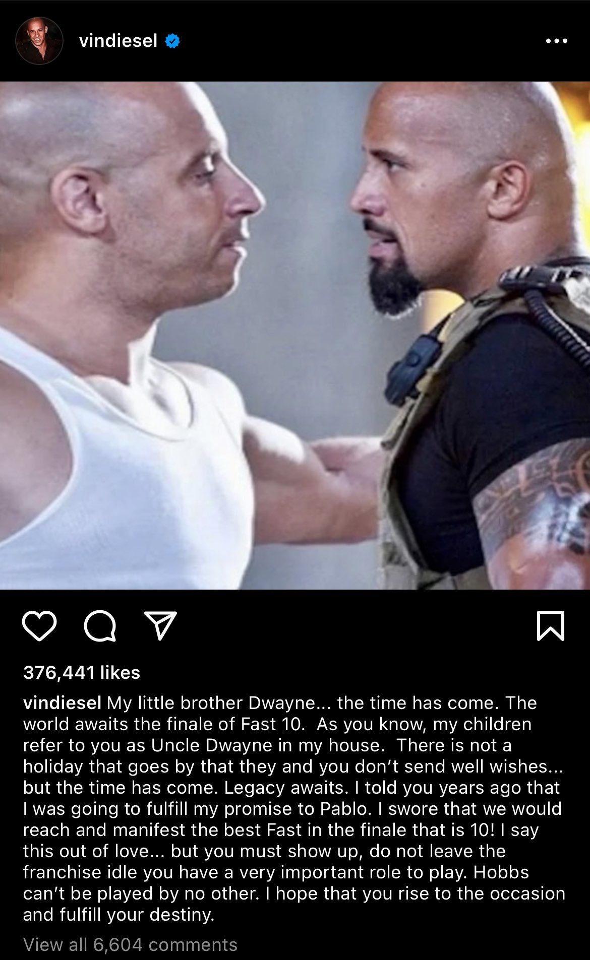 vindiesel #therock #viralvideo #viral #viraltiktok #travel #fy #fasta