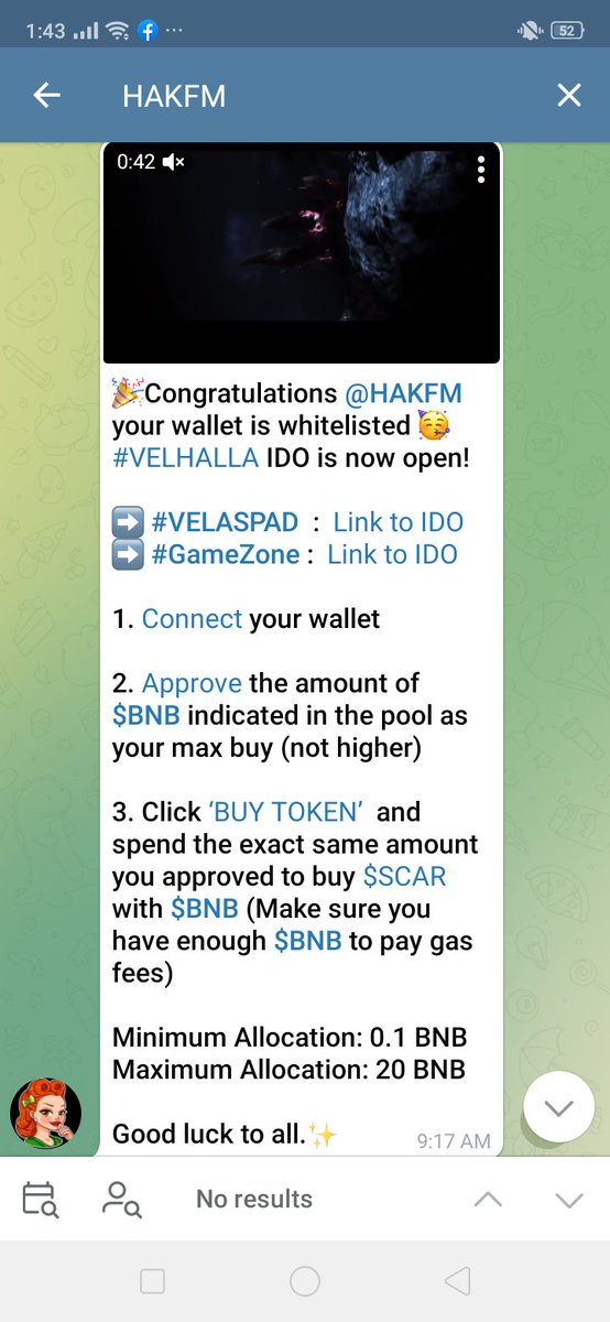 HaseebAKFM's tweet photo. @velhallaproject @007syed_ali Connected the wallet by following link shared on my telegram https://t.co/iZihOKTX9Z