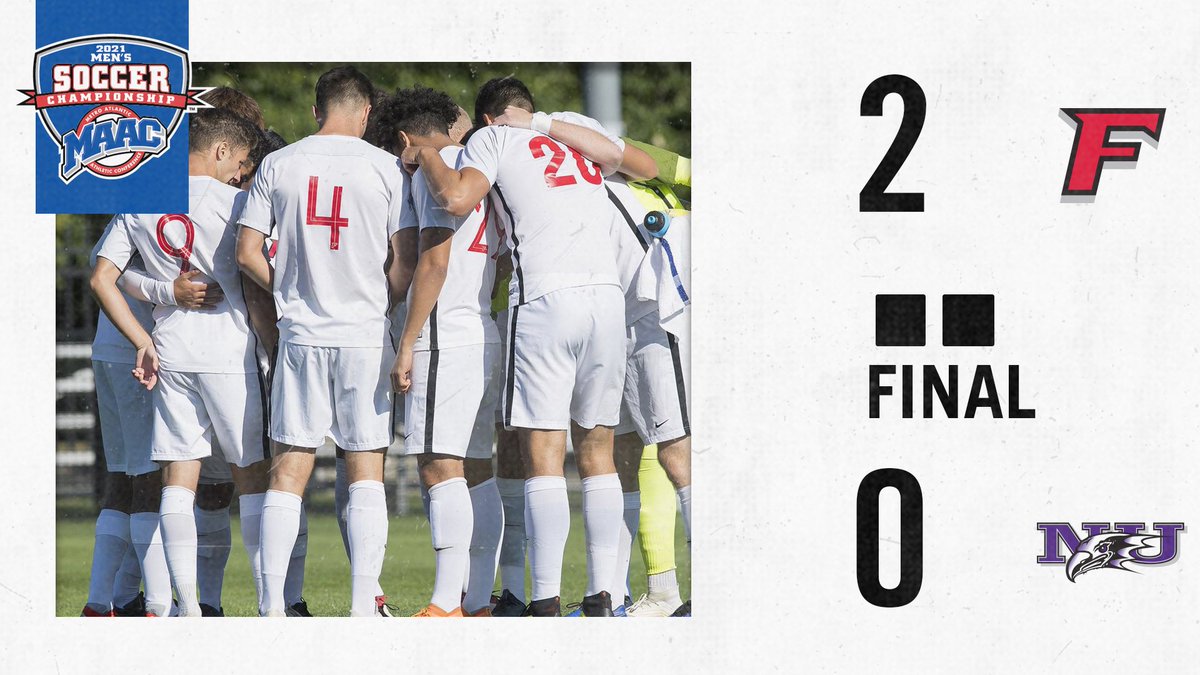 MetroConfSports's tweet photo. Another Men's Quarterfinals complete, another higher seed falls!

No. 6 @StagsMensSoccer defeats No. 3 @NiagaraMSOC 2-0 for the third upset of the day. Stags goals scored by Rasmus Sorensen Rejnhold (5th) and Santiago Gonzalez (79th).

#MAACSports || #MAACSoccer https://t.co/kQte7G9pmQ