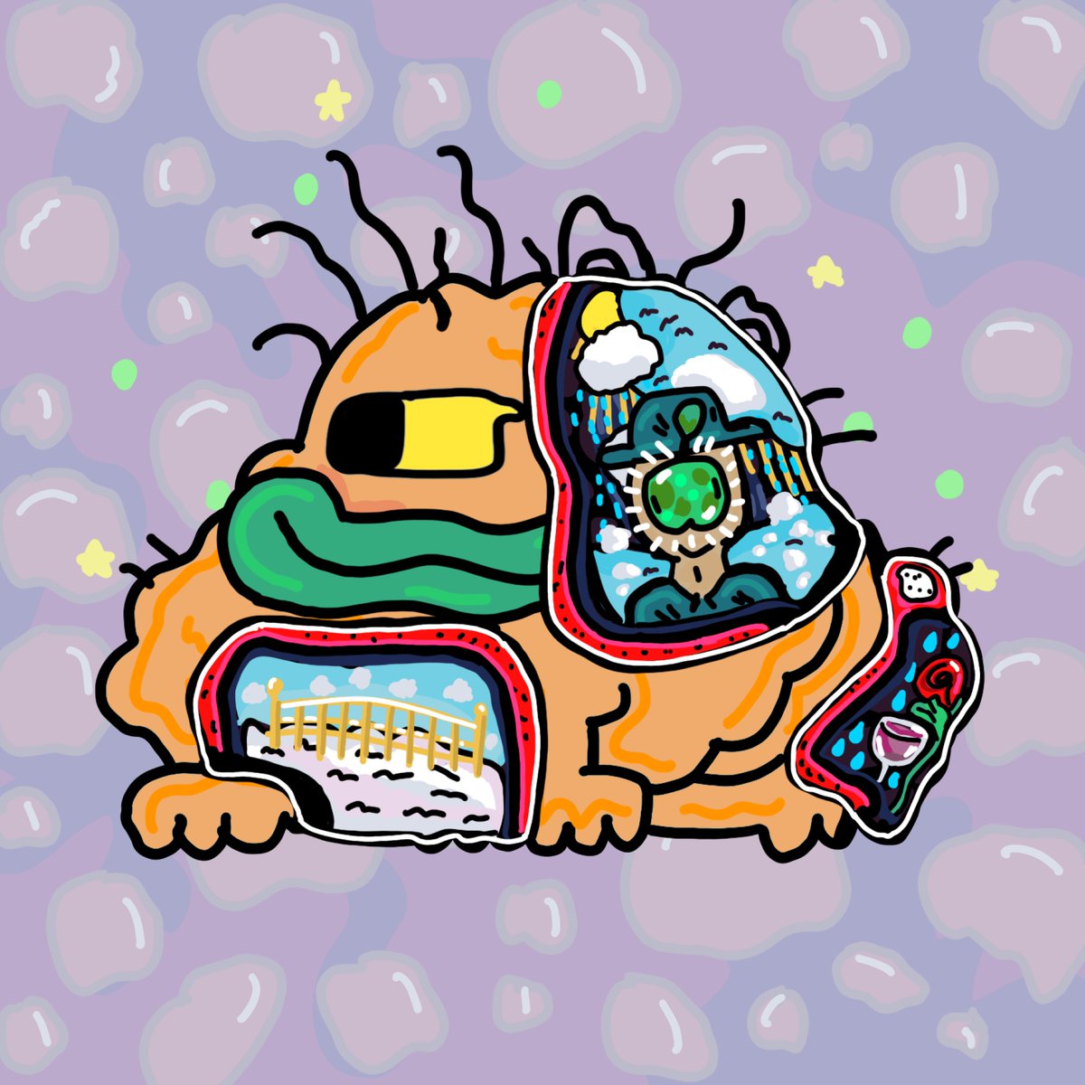 DissectedToadz's tweet photo. Lot 1 Of Commissions going pretty swell... https://t.co/olrL3X9isX