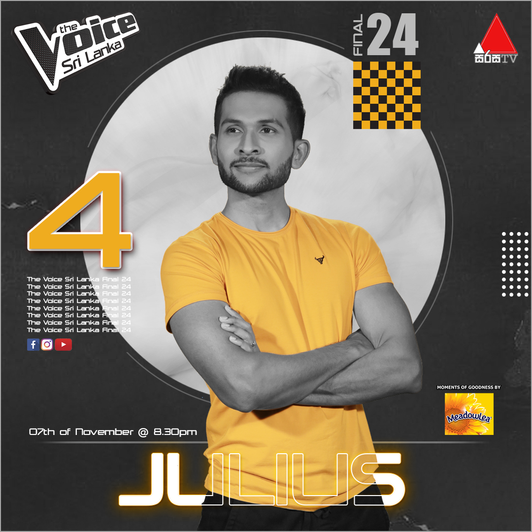 sri_voice's tweet photo. Julius Mitchell | Renu Renu (රේණු රේණු) | Final24 | The Voice Sri Lanka
https://t.co/loLKE4904a
#Final24 #LiveShows #TheVoiceSL #SirasaTV #TheVoiceSriLanka https://t.co/bDmqXaBlXZ