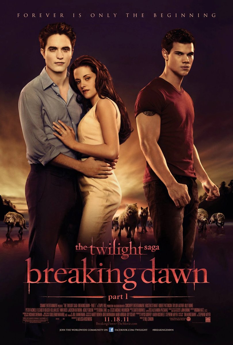 ReelNerds's tweet photo. Our first #Filmsplosion was 10 years ago! I’m not married to my list. Are you? I get a redo when we record #Filmsplosion2011 next weekend. #TwilightBreakingDawn #SparklyVampireSaysIDo https://t.co/YZ9MgX0nKA