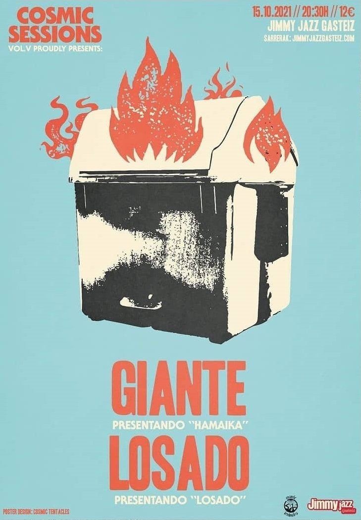 umendita's tweet photo. Erraldoiak #Giante
Zutik @JimmyJazzGz!
Egurra! 🔥
[2021-10-15]

                      «kulturak
                      bakarrik
                          salba
                       dezake
                        herria»

#CosmicSessions https://t.co/oL1GNMvM4P
