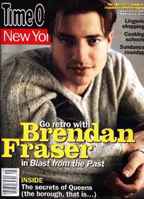 TheBrenaissance's tweet photo. #TimeOutNY magazine cover from 1999 featuring #brendanfraser https://t.co/V5CojK7sNR