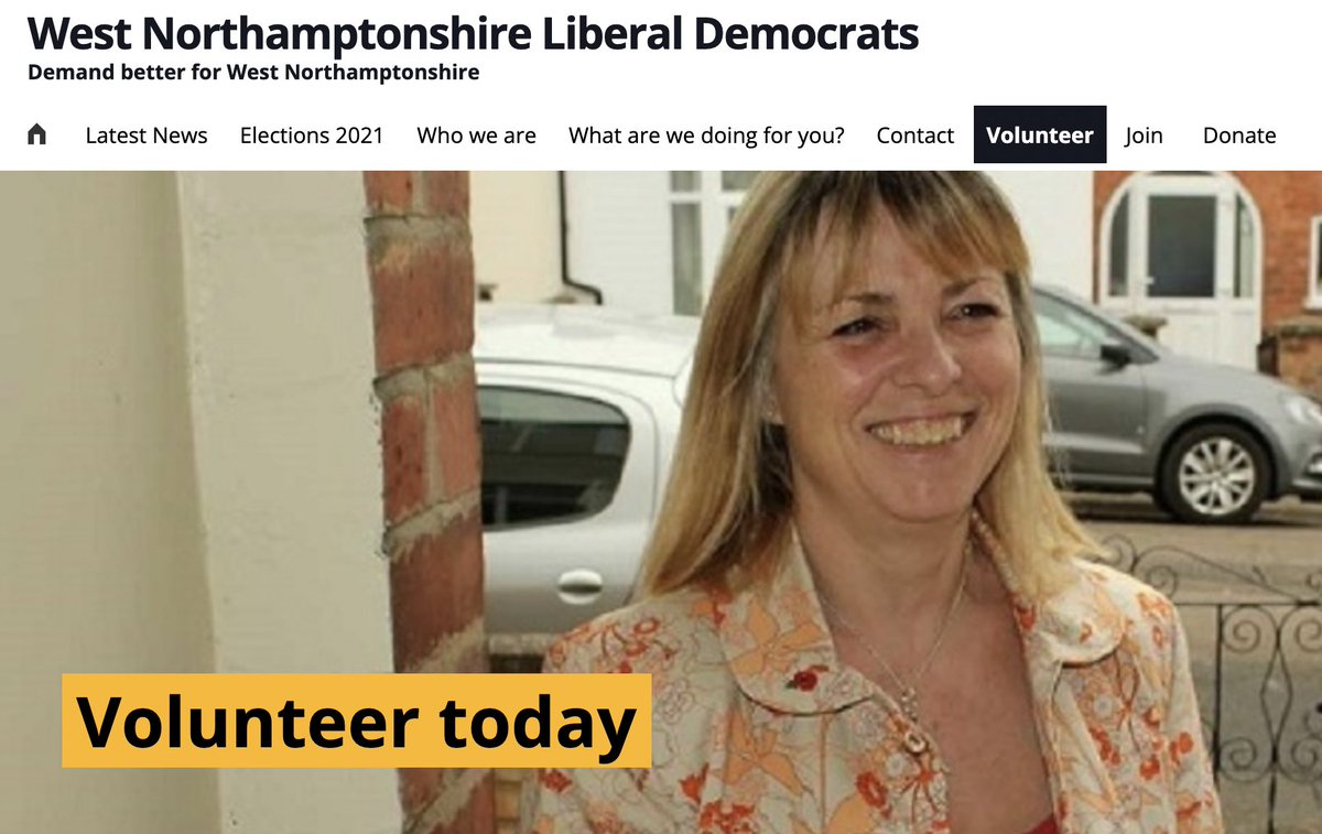 I've just had a phone call with a former Tory who is switching support to the Lib Dems because the sleaze -- and Andrea Leadsom's involvement in particular -- is the final straw.

If you'd like to help change things for the better, please get in touch:
westnorthantslibdems.org.uk/volunteer