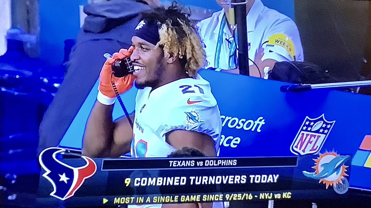 samaier's tweet photo. @NFL @MiamiDolphins “Mama! Mama! We won! No, this isn’t a crank call! The #Dolphins won!” - #EricRowe, probably

☎️🐬🥲 #FinsUp #HOUvsMIA https://t.co/GUgC8EpFl0