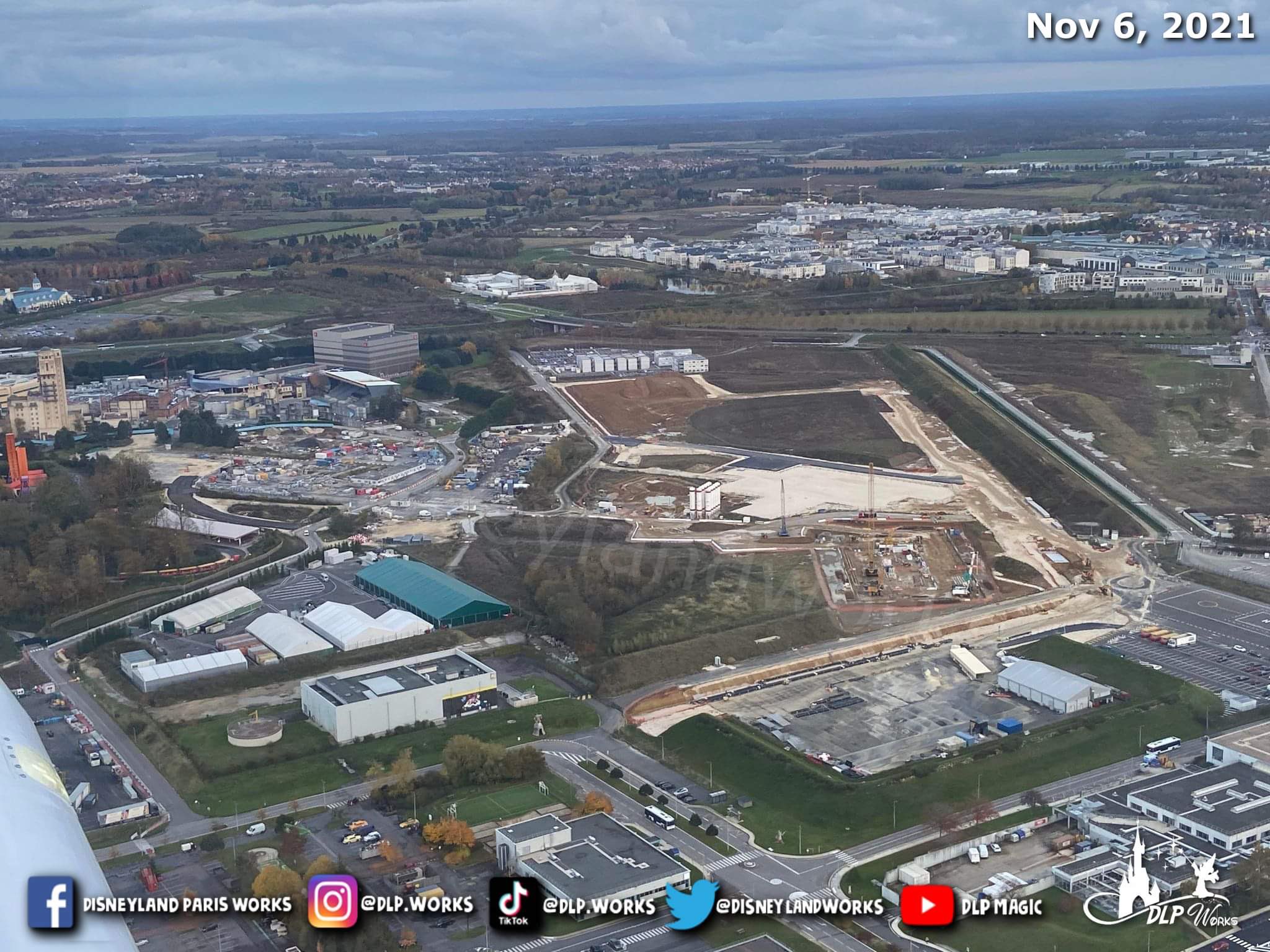 Disneyland Paris Works on Twitter "[Aerial Views] ️ WDS2 November 6th, 2021 ️ The