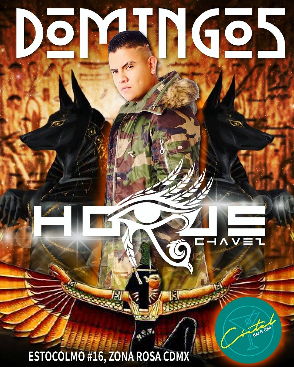 BarCoctel's tweet photo. Recuerda que nuestros domingos son de @horuschavezdj 🔥

Disfruta de los mejores beats y el mejor ambiente 🎶

Te esperamos 

📍Estocolmo #16 Zona Rosa CDMX 

#domingo #beats #music #party #zonarosa https://t.co/2Gf0RsDSFQ