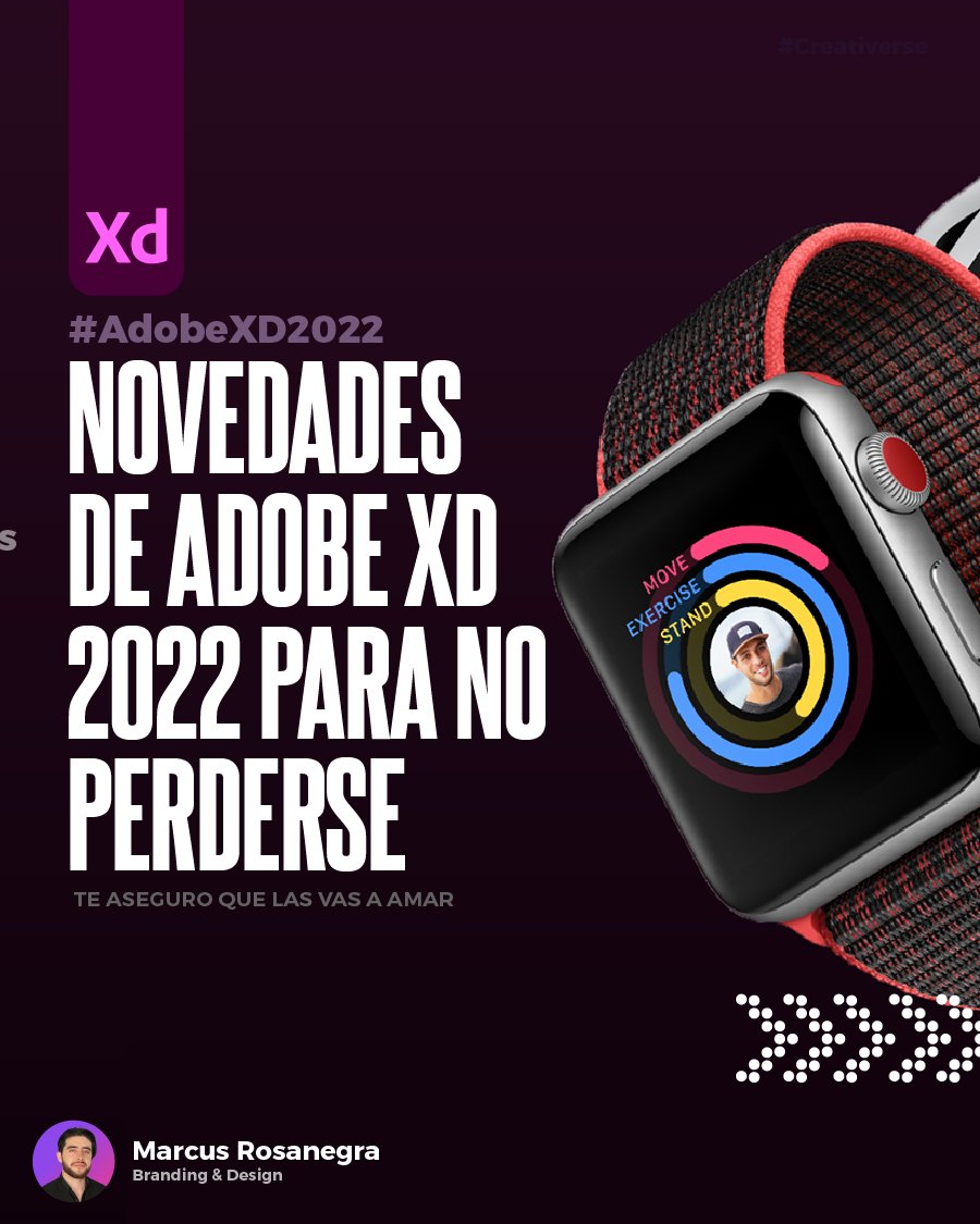 Marcusrosanegra's tweet photo. Conoce todas las novedades de la ultima actualización de @AdobeXD en el #AdobeMax2021 donde nos presentaron cambios interesantes. 🔥🔥🔥 @AdobeLat
¿Cuál fue tu actualización favorita?
Mira todas las actualizaciones en https://t.co/jAPukKrnwZ
#Adobe #AbodeXd #Ui #Ux https://t.co/3XgIbzJlYe