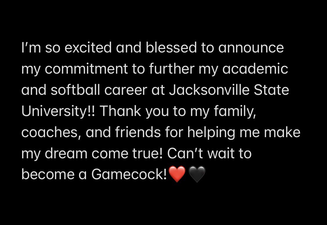 ElrodEmma9's tweet photo. Go Gamecocks❤️🖤@CoachJMcginnis @JulieBoland5 @SallieB34 @deloach23 @Mbowles17 @bearman1940 @Chadsosebee @BrianDoyle @ExplosiveMec @ecb18uSchnute @kerry_holcombe @TheChrisBackes https://t.co/C1OioYucsN