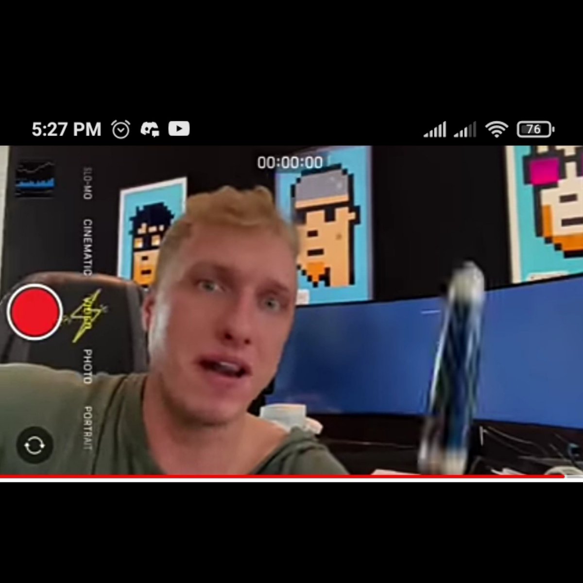 Youtubers empiezan a presumir el arte #punks #NFTCommunity #cryptopunks #Adapunksdev