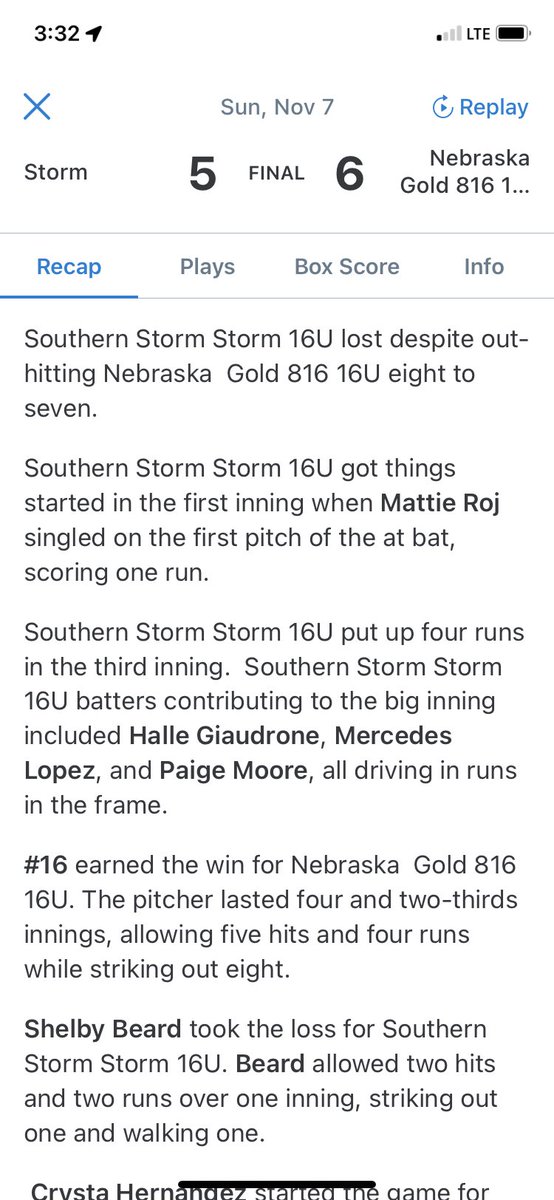 SStorm_softball's tweet photo. Not how we wanted it to ended but we played great! These girls finished their fall season 14-5 ❤️🥎🖤❤️🥎🖤❤️🥎🖤 https://t.co/eN2WMTrNwD