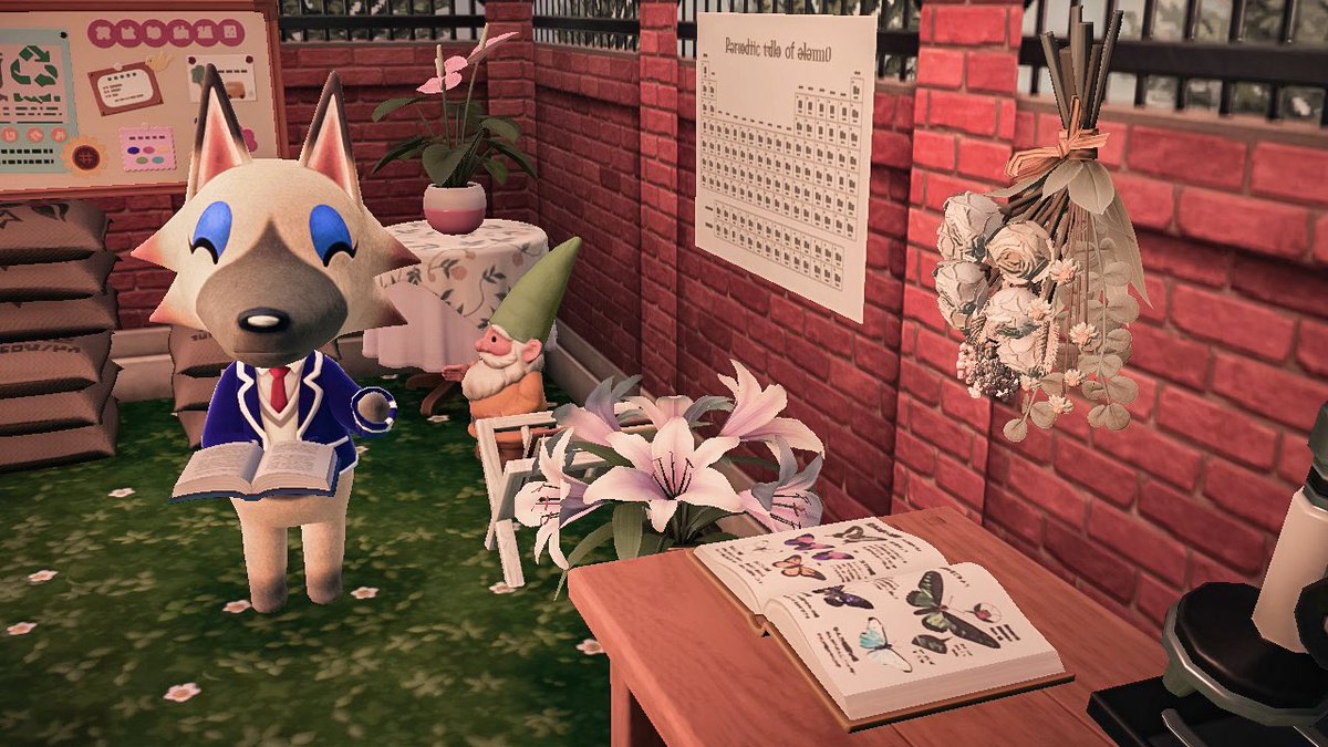 AC_BerryBay's tweet photo. welcome to botany academy 🪴 
~~~~~~~~~~~~~~~~~~~~~~~
i worked hard on this one 😭
#animalcrossing #acnh https://t.co/FKZA3JIdMQ
