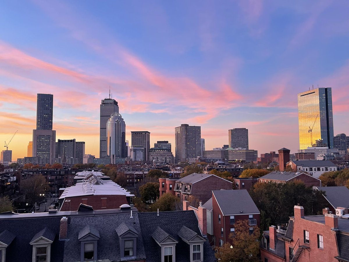 #boston #sunset tonight