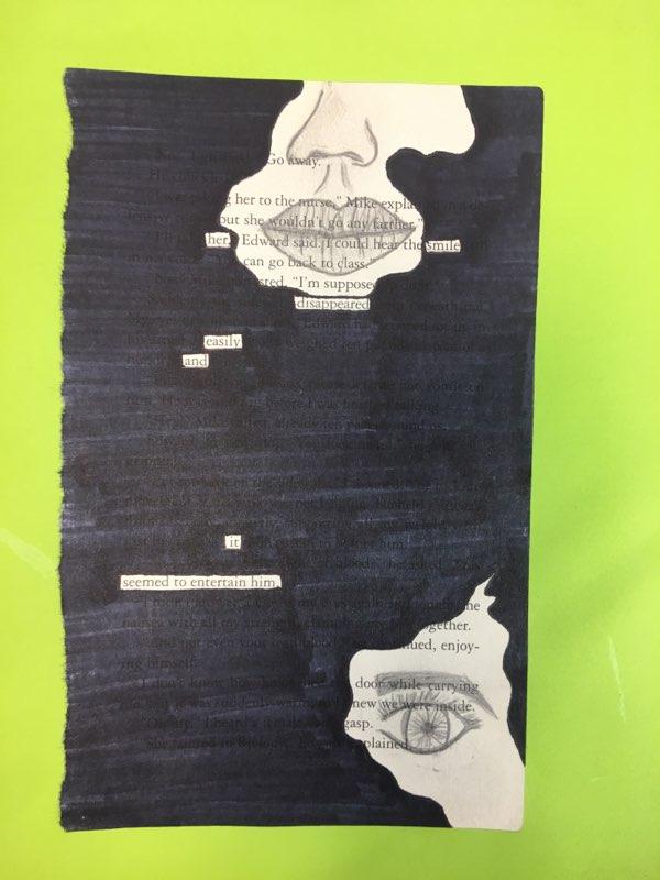 AvalosLibrarian's tweet image. Our #BlackoutPoetry is now displayed at the #LoboLibrary. #Art #literacy @CISD_Fine_Arts @CAragon_CI #WeAreClintISD