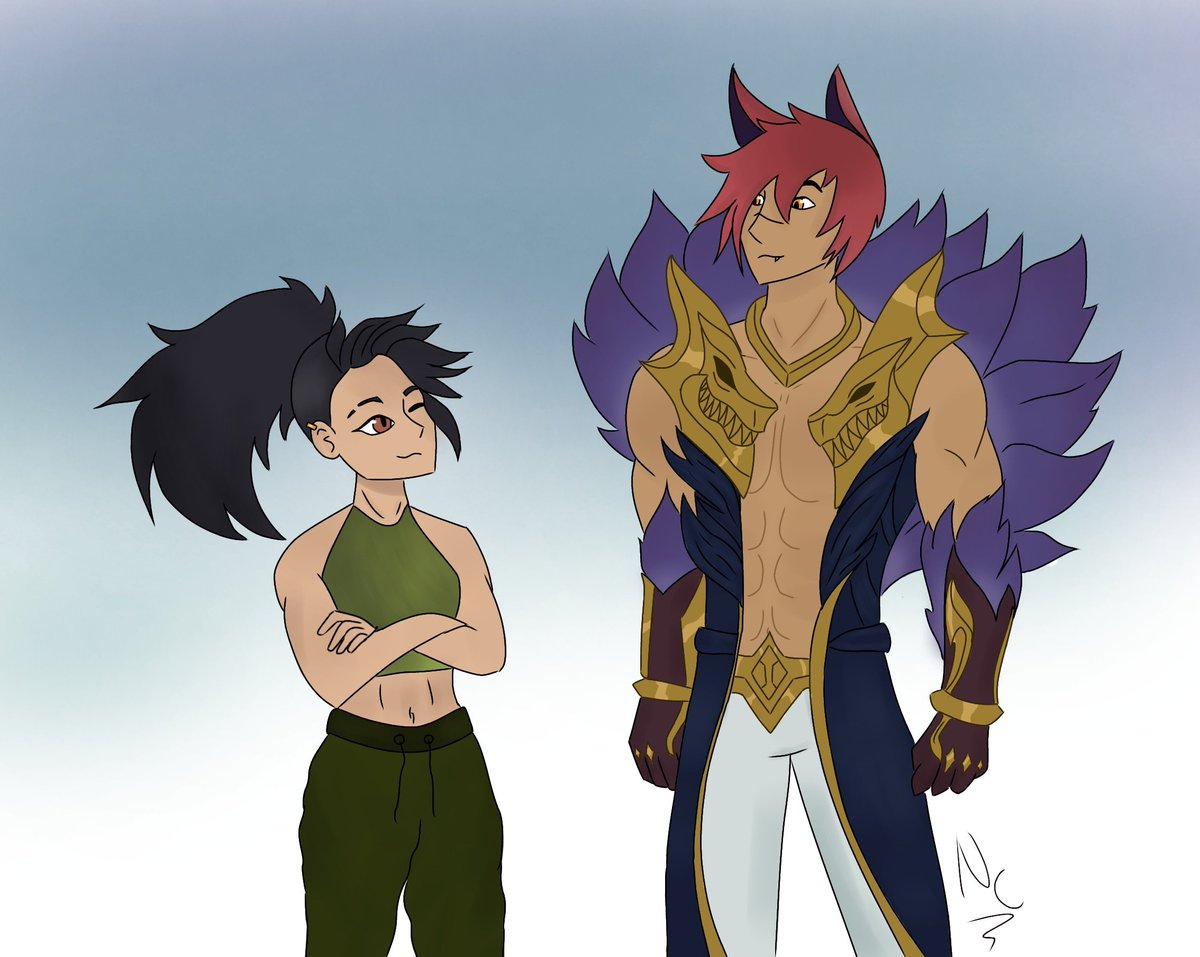 NalyCrack's tweet photo. Akali y Sett :3
#Akall
#Sett
#LeagueOfLegends https://t.co/0ayXpyLYTq