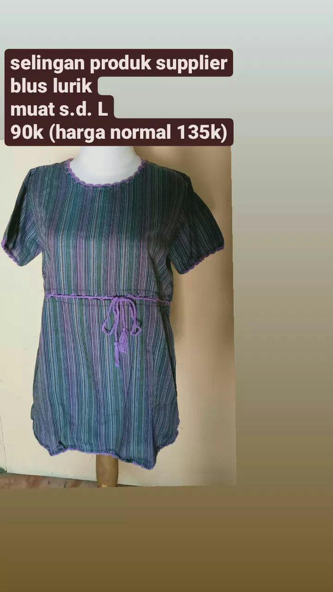 rade_efp's tweet photo. Ada diskon dari supplier: #daster atau #gamis #batikcap sampai #hoodielurik &amp; #bluslurik jadi 90k-110k aja.

Stok terbatas. Diskon lain, cek IG (@)bakul.etnik

Bila berminat, WA https://t.co/KTKBg8bJcN

RT/like akan sangat membantu saya ketemu pembeli potensial. Makasih, gaes 🙏 https://t.co/GeegUcxQFN
