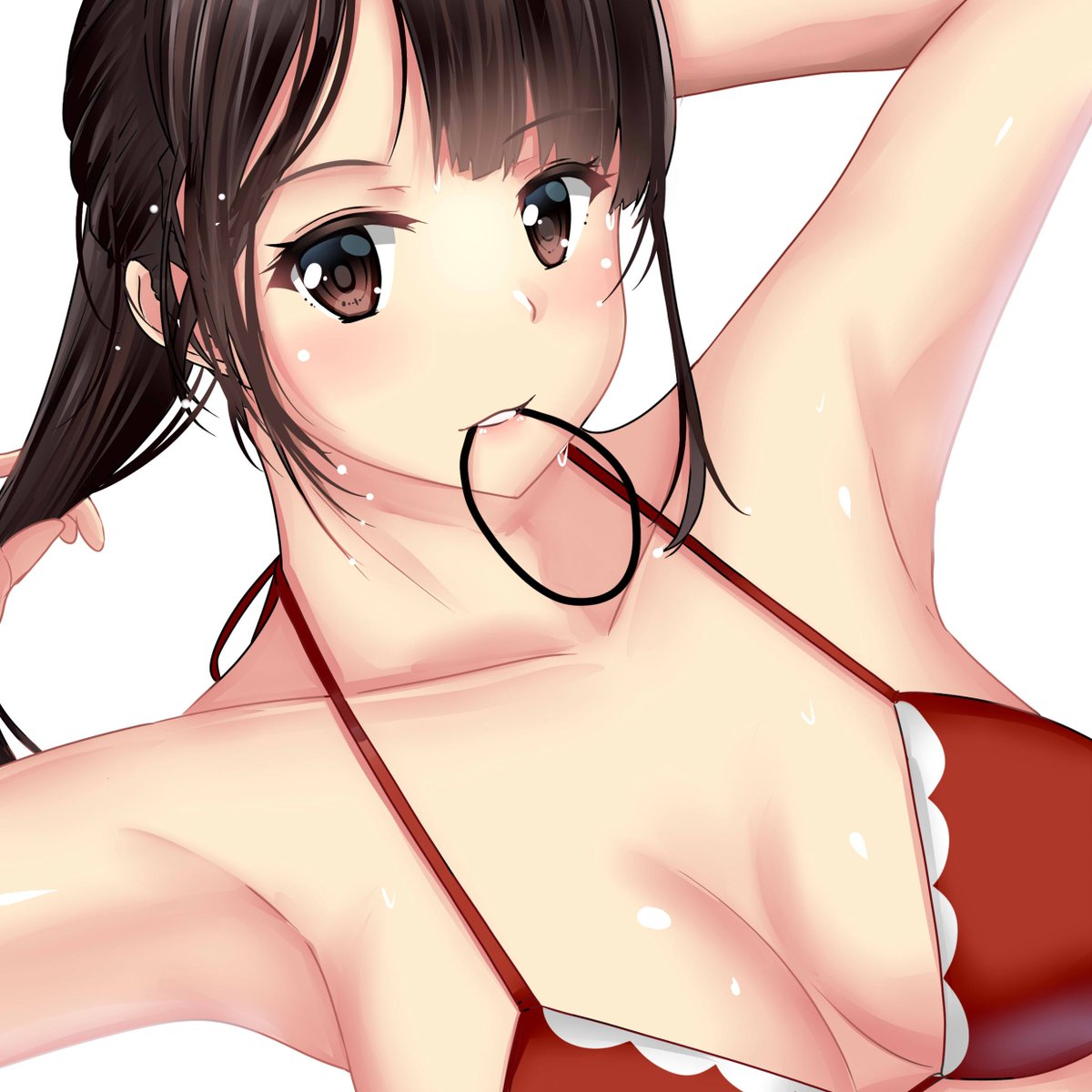 おっぱい「#いいおっぱいの日
これが、いいおっぱいだぁ!!☝️('∀`) 」|火村 モリタカ＠/5月COMITIA144（B51a)/その次は神戸かわさき10のイラスト