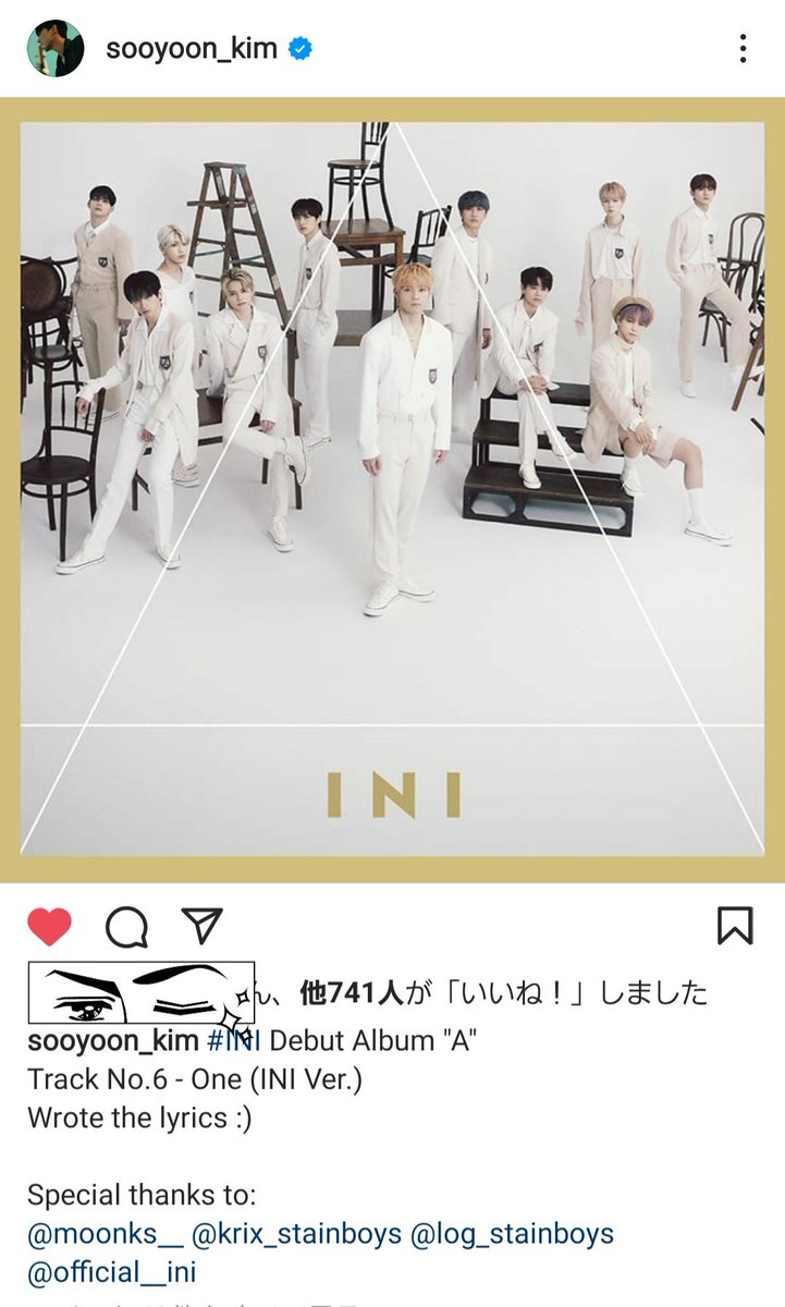 moonmickey12's tweet photo. ✨MINIの皆様✨
#INI の曲 #Brighter を作ったのはMoonKimさん💕One はSooYoonさんも💕二人は元RPというバンドのボーカル（ムンさん）ドラム（スユンさん）✨解散後今は、LIVINというバンド結成してます✨良かったら聴いてみてください。
RP:https://t.co/jNsV7tifDt
LIVIN:https://t.co/Nbgmrgh8Vg https://t.co/QYr9ve2rOl