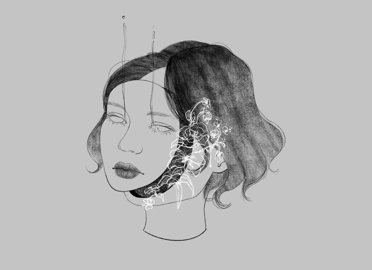 I think i just rediscovered my love for pencil-textured drawings.