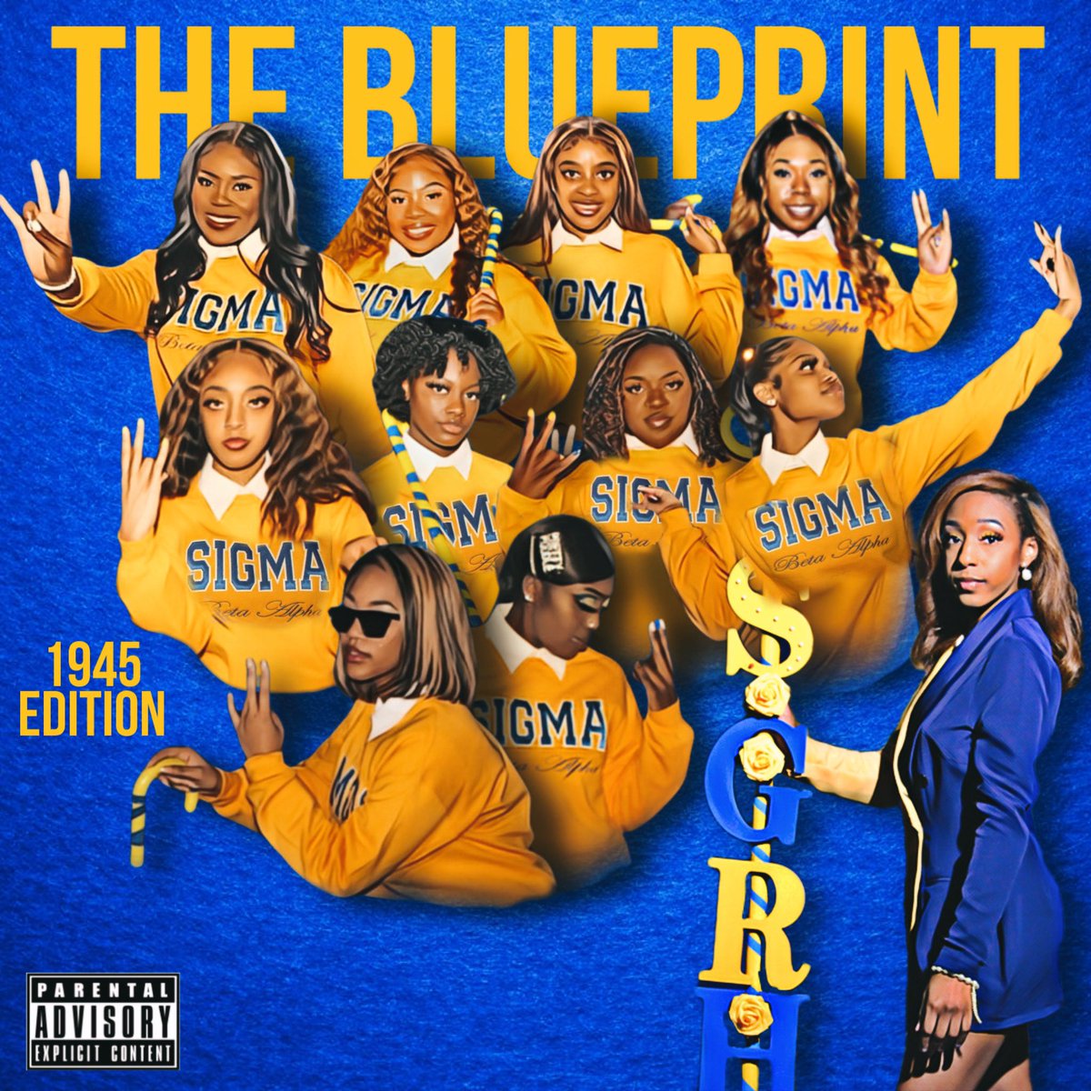 _ayanav_'s tweet photo. THE BLUEPRINT: 1945 EDITION π©
Dropping today @9PM CST, exclusively on Founders Week Music.
Tune in with the @betaalphapoodles this week as we press βΆοΈ on our favorite tracks off the album π₯
#THEBLUEPRINT #SGRHOWEEK #1945 #BaddBetaAlpha https://t.co/tZiZrxorui