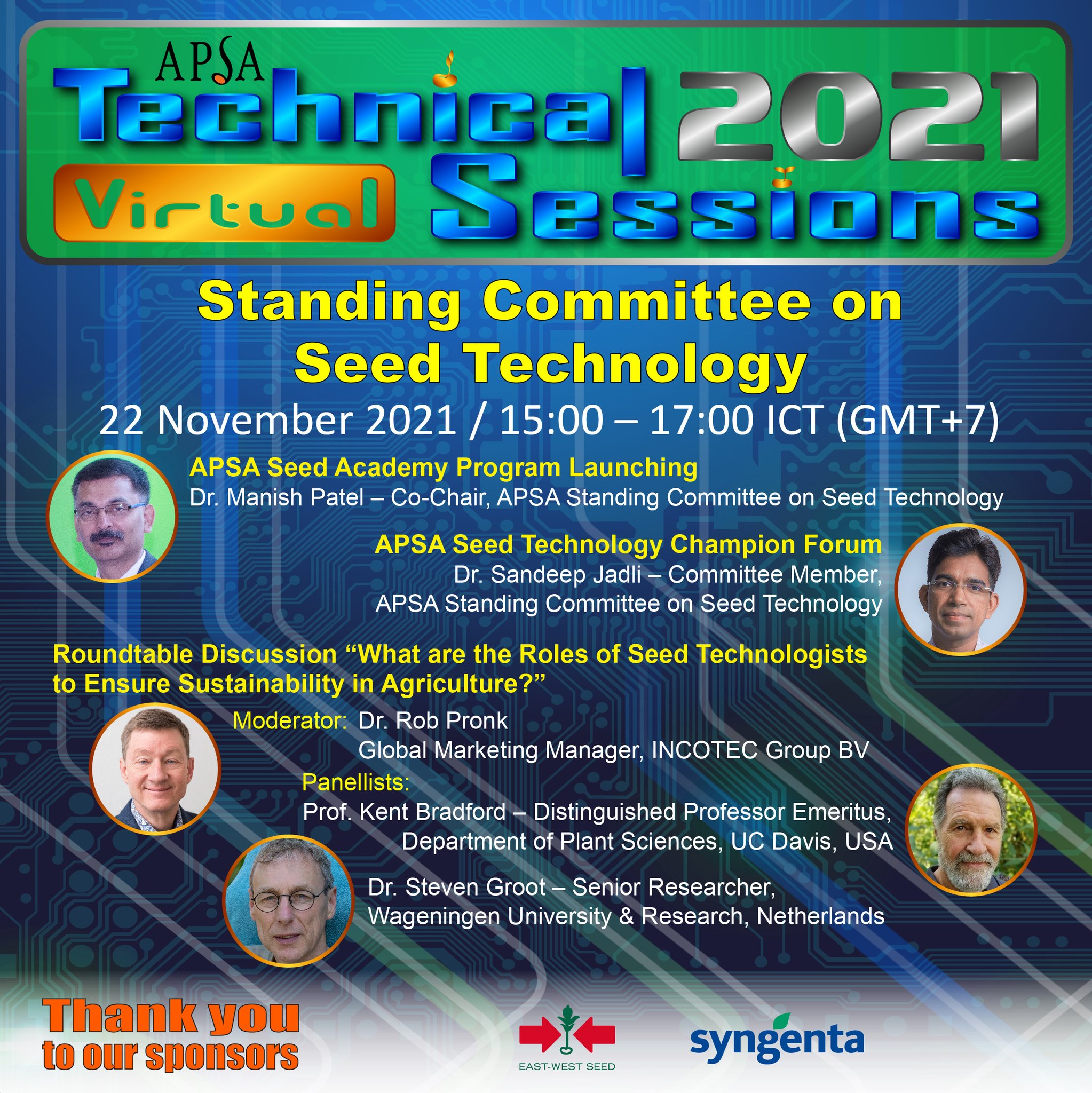 Asia Pacific Seed Alliance (APSA) on Twitter "Mark the date, November