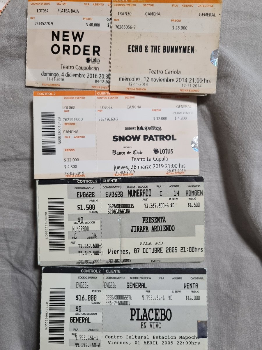 lhcontrer's tweet photo. Dado mi historial, cual debiera ser el próximo concierto? https://t.co/WDhi3L1UxY