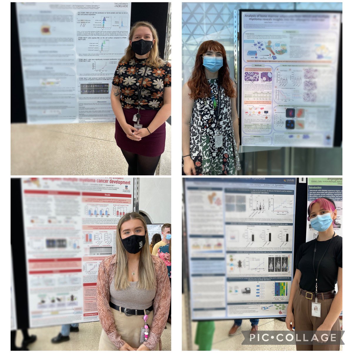 Myeloma Research Laboratory Adelaide (@myelomaadelaide) on Twitter photo Well done to <a href="/justineclark_/">Dr Justine Clark</a> <a href="/_LauraTrainor/">Laura Trainor</a> <a href="/Em_Cheney/">Emma Cheney</a> & <a href="/NatalyaPlakhova/">Natalya Plakhova</a> who presented some of their PhD results at the <a href="/sahmriAU/">SAHMRI</a> Research Showcase! π #MYELOMA Well done to <a href="/justineclark_/">Dr Justine Clark</a> <a href="/_LauraTrainor/">Laura Trainor</a> <a href="/Em_Cheney/">Emma Cheney</a> & <a href="/NatalyaPlakhova/">Natalya Plakhova</a> who presented some of their PhD results at the <a href="/sahmriAU/">SAHMRI</a> Research Showcase! π #MYELOMA
