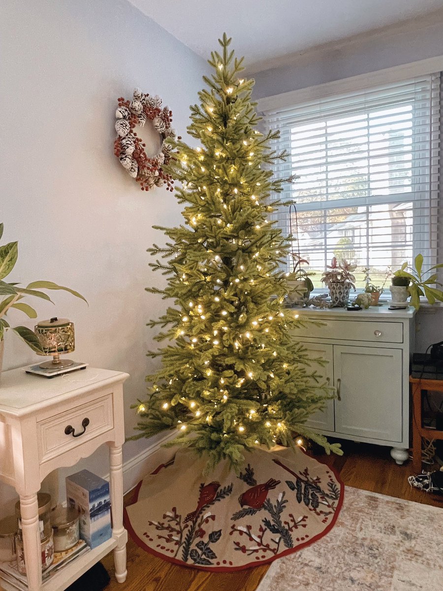 FotoCavallo's tweet photo. @nicolconcilio Mine went up way early this year because I got a new tree, but it’s been so nice to have it up! I’m glad someone else gets the “early tree” thing lol https://t.co/vMVrdQV1mX