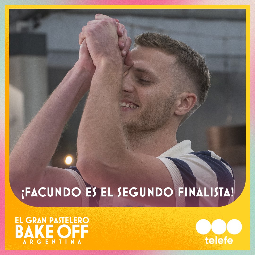 Con lágrimas de felicidad, el joven cordobés se coronó como el segundo finalista de la competencia más dulce🍰 #BakeOffArgentina